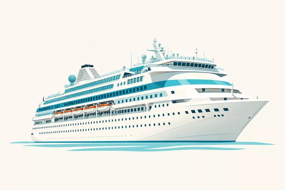 Astoria Grande — стилизованный графический образ лайнера